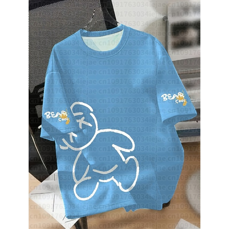 Summer Men's Round Neck Breath – Summer Clothing Gifts recenzja i cena