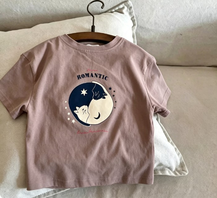 Kids Fashionable Beverage Cat  – Summer Clothing Options recenzja i cena