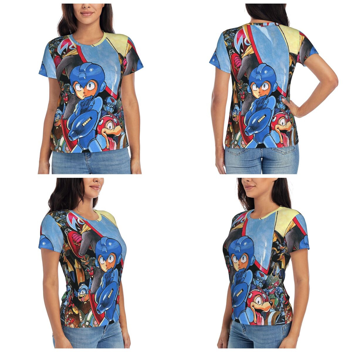 Megaman Video Game Mega Man T- – Summer Games Clothing recenzja i cena