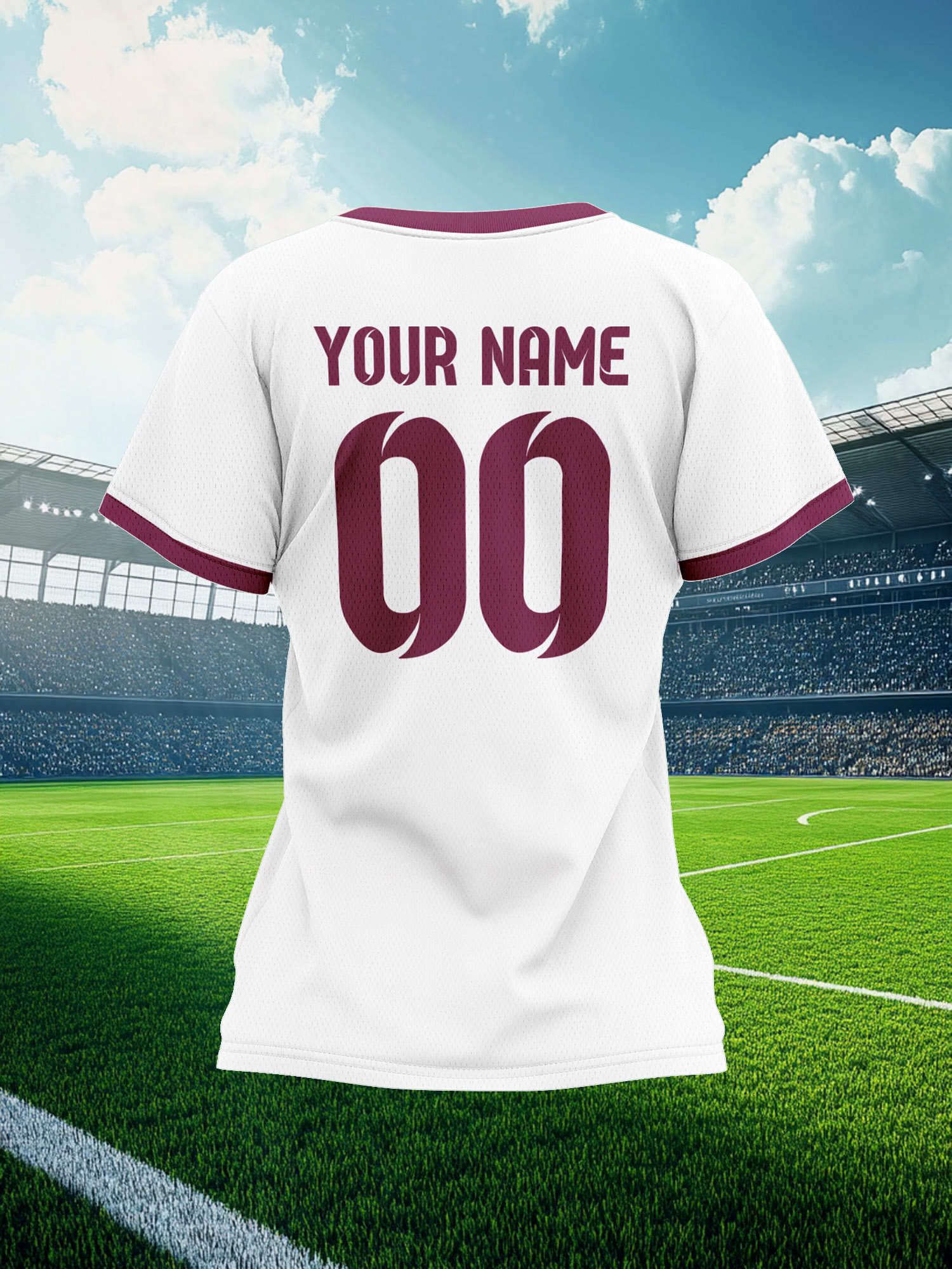 Qatar away 2026 personalized c – Summer Clothing Name recenzja i cena