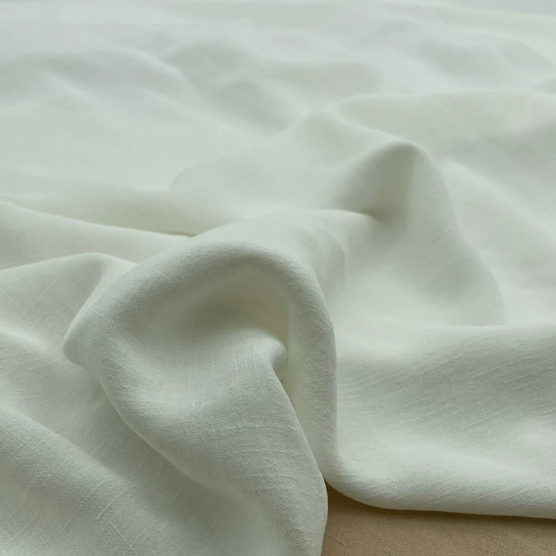 Elastic Linen Fabric Summer So – Summer Clothing Material recenzja i cena