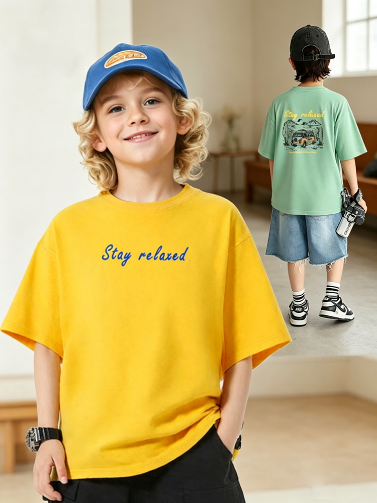 Kids T-Shirt Casual Boys Short – Summer Clothing Options recenzja i cena