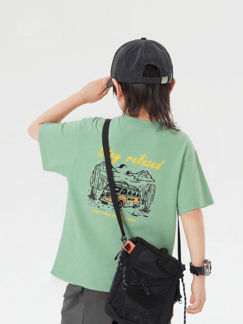 Kids T-Shirt Casual Boys Short – Summer Clothing Options recenzja i cena