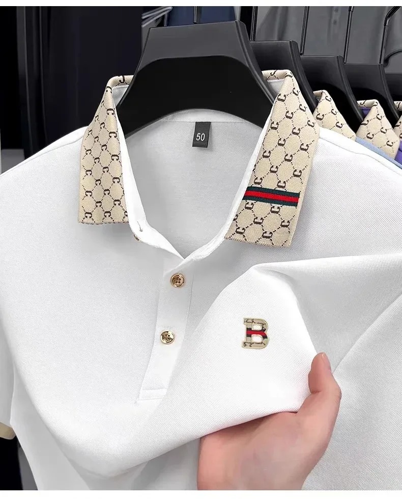 High end brand men's short sle – Summer Clothing Men Linen recenzja i cena