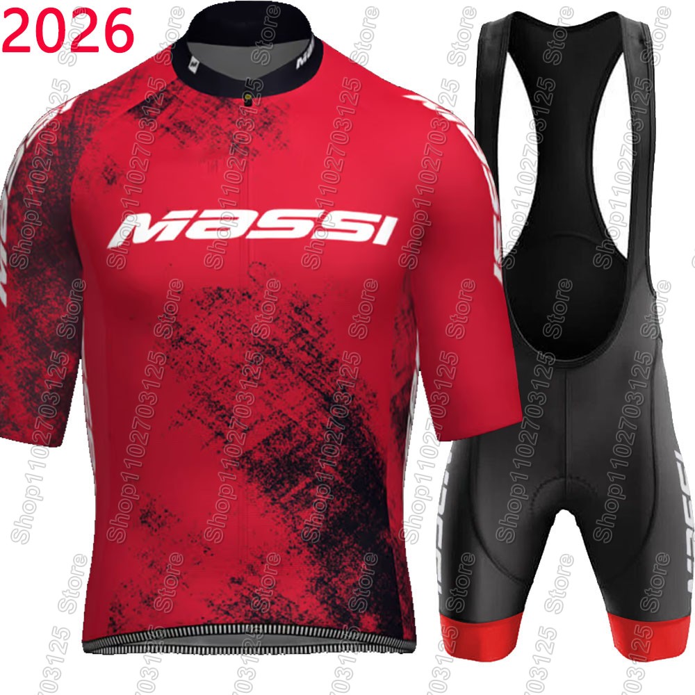 Massi 2026 Team Cycling Jersey – Summer Clothing In Spanish recenzja i cena