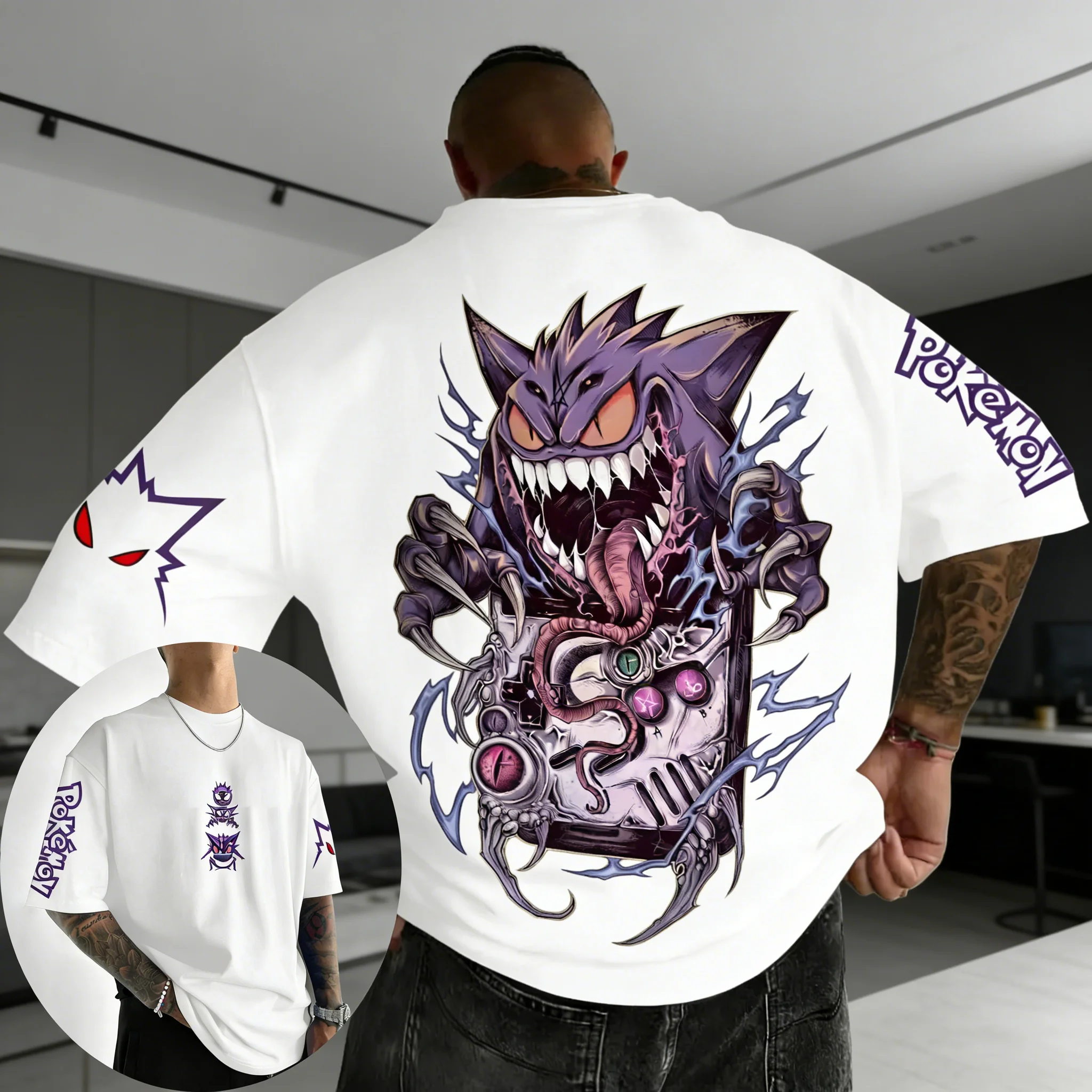 Pokemon  Game Gengar Co Brande – Summer Games Clothing Brand recenzja i cena