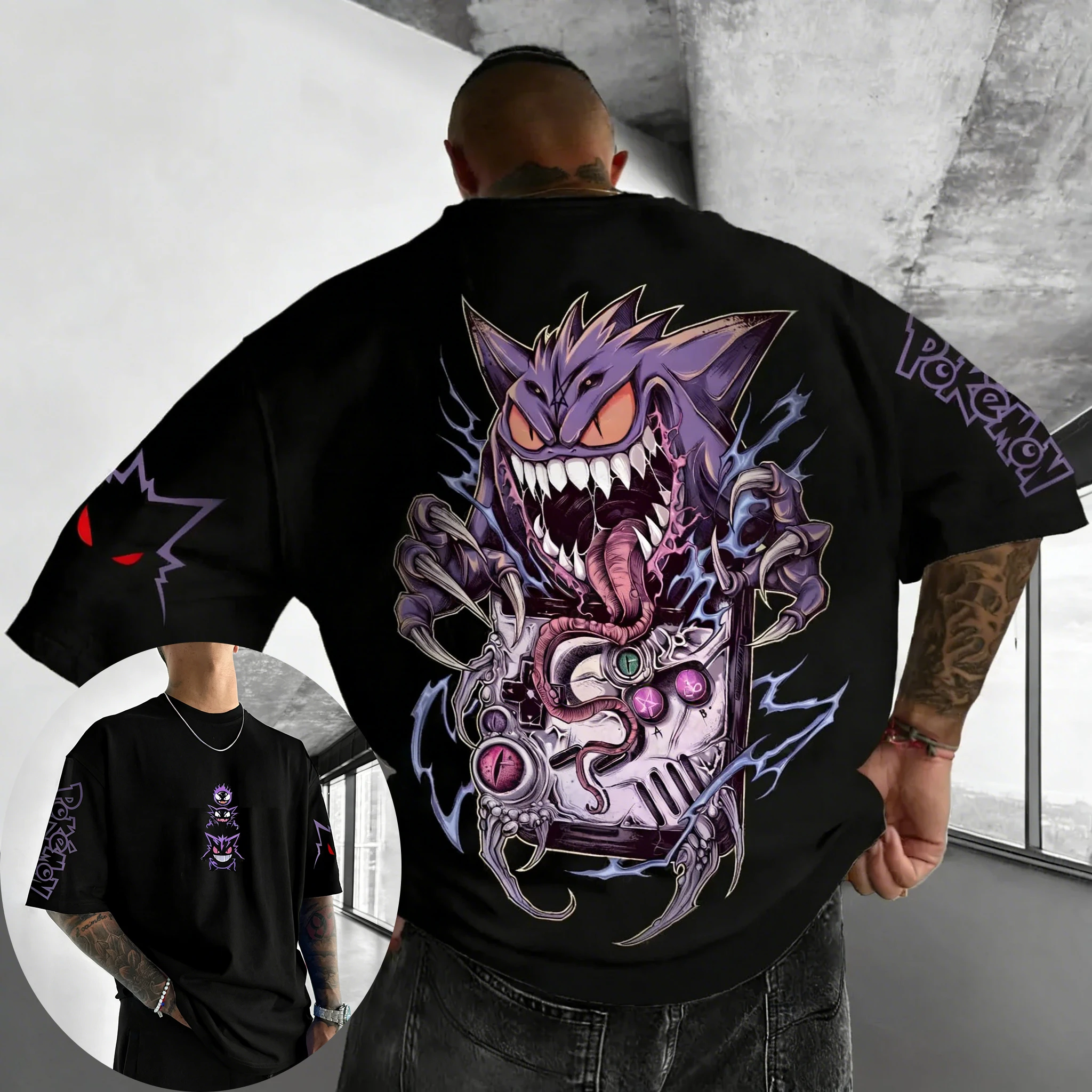 Pokemon  Game Gengar Co Brande – Summer Games Clothing Brand recenzja i cena