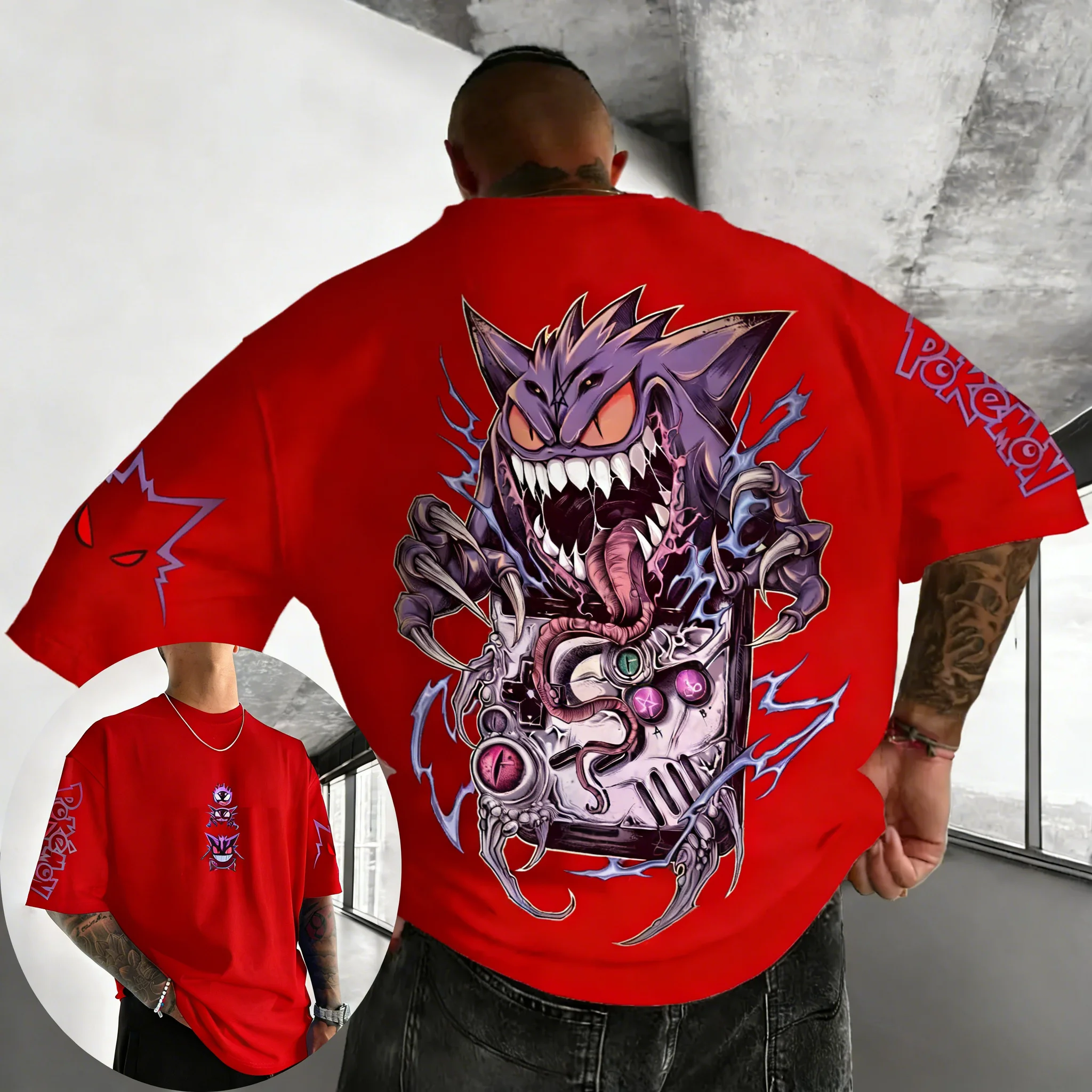 Pokemon  Game Gengar Co Brande – Summer Games Clothing Brand recenzja i cena