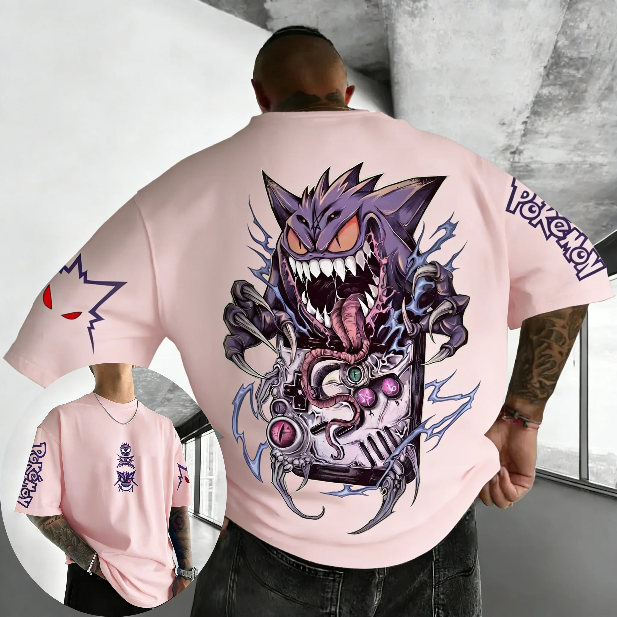 Pokemon  Game Gengar Co Brande – Summer Games Clothing Brand recenzja i cena