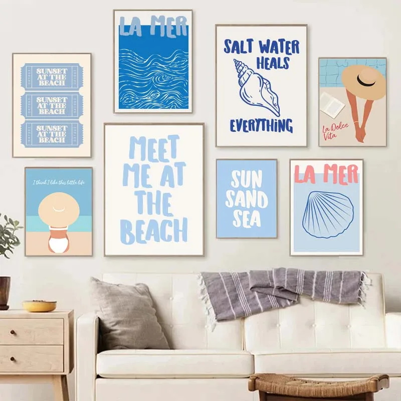 1pc framelessSeashells Meet Me – Summer Quotes recenzja i cena