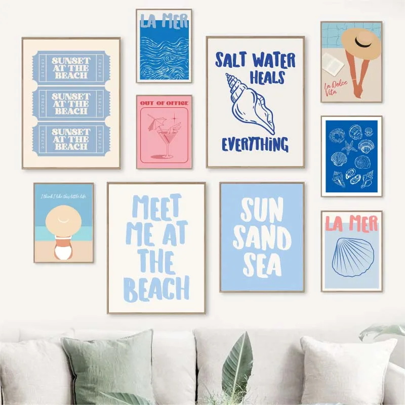 1pc framelessSeashells Meet Me – Summer Quotes recenzja i cena