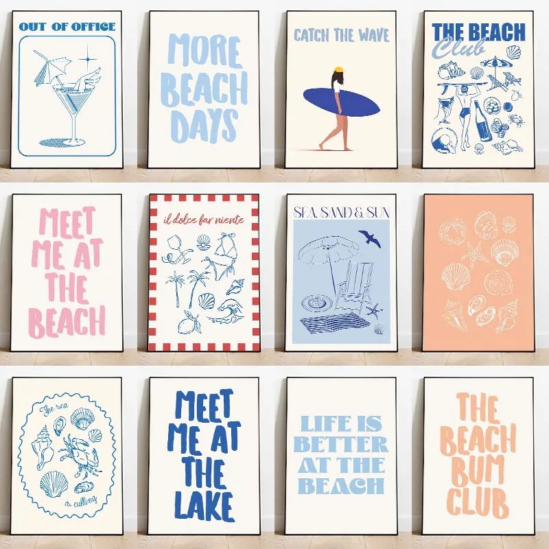 1pc framelessSeashells Meet Me – Summer Quotes recenzja i cena