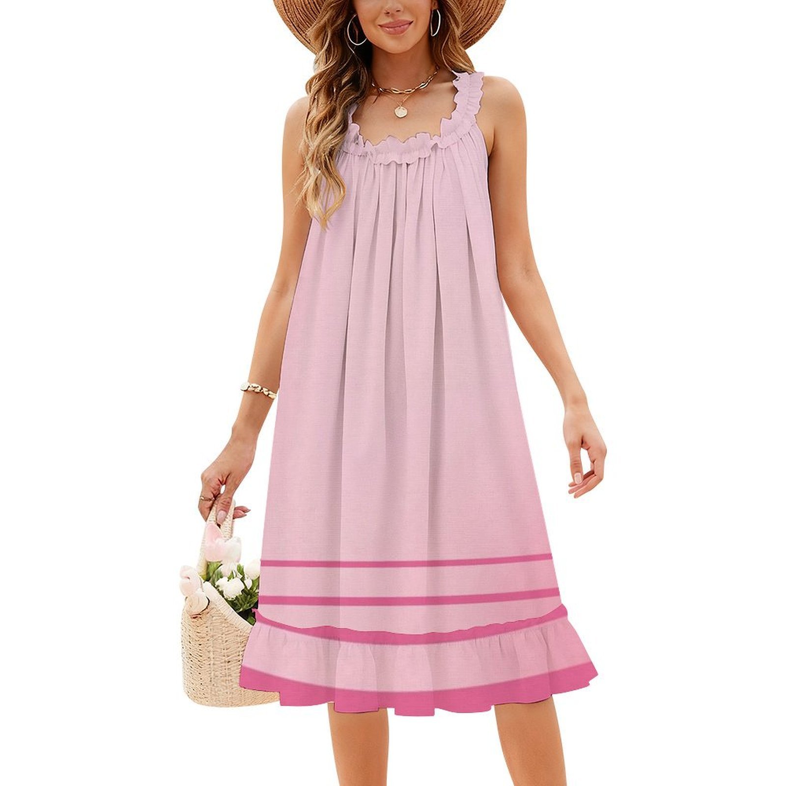 Rose Dress Women's Elegant Par – Summer Clothing Options recenzja i cena