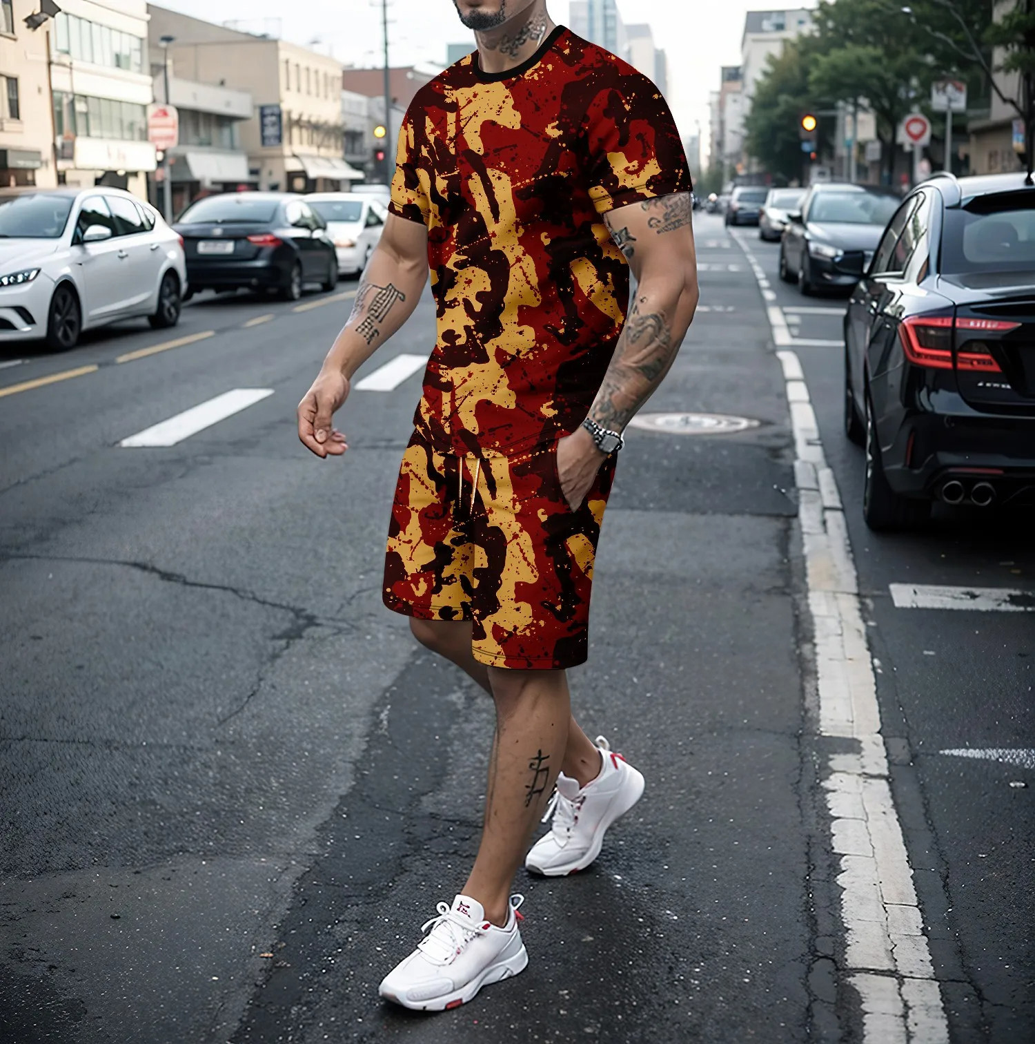 Camouflage Outdoor Tracksuits  – Summer Clothing Women recenzja i cena