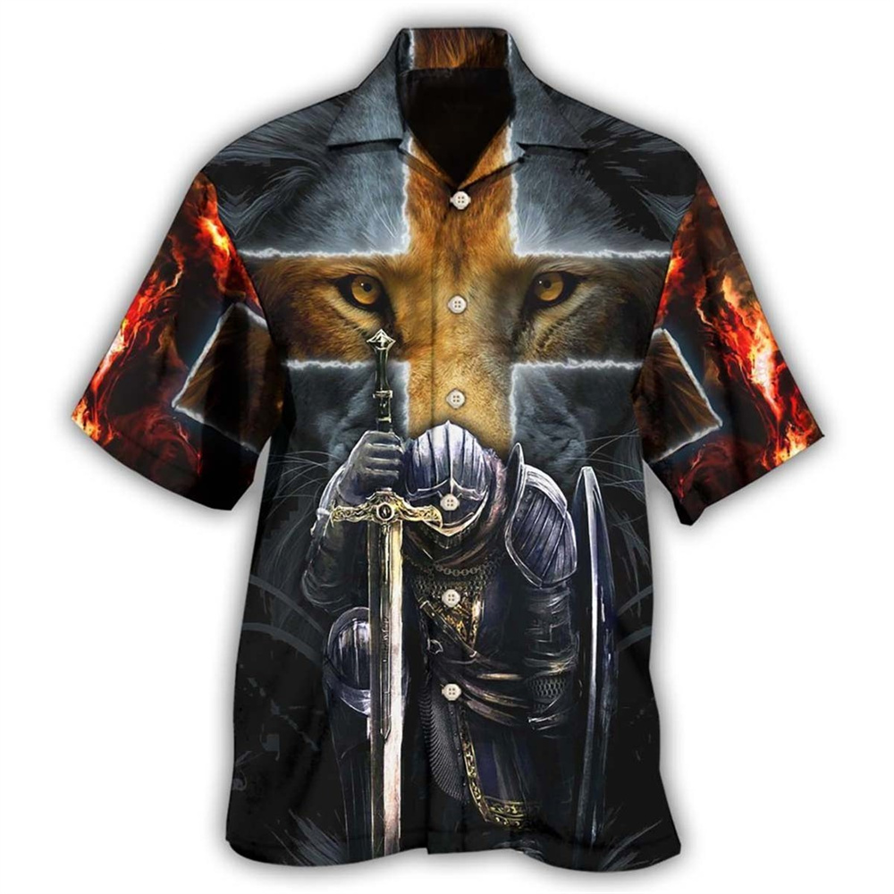 2024 Viking Men's Shirt Animal – Summer Viking Clothing recenzja i cena