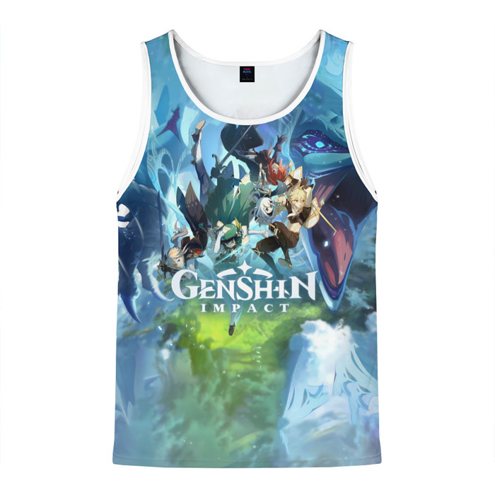 Newest Hot Game Genshin Impact – Summer Games Clothing recenzja i cena