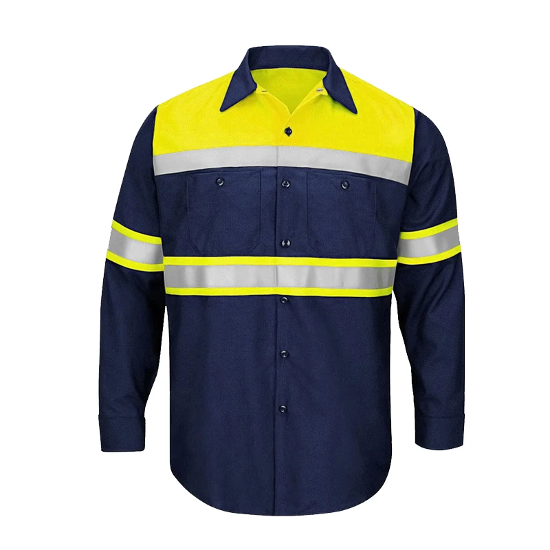 Men Shirt Long Sleeve 100% Cot – Summer Hi Vis Clothing recenzja i cena
