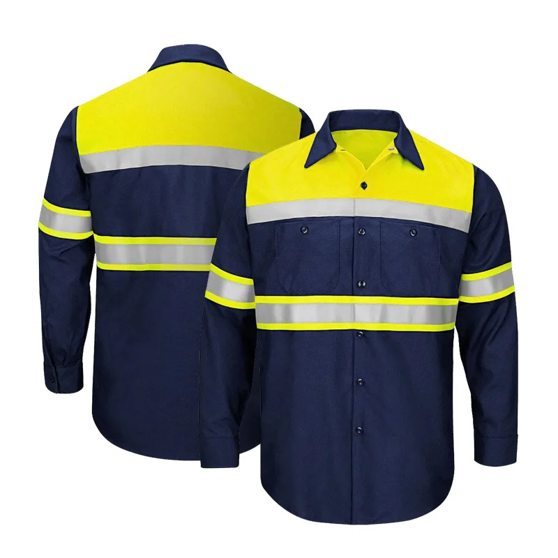 Men Shirt Long Sleeve 100% Cot – Summer Hi Vis Clothing recenzja i cena