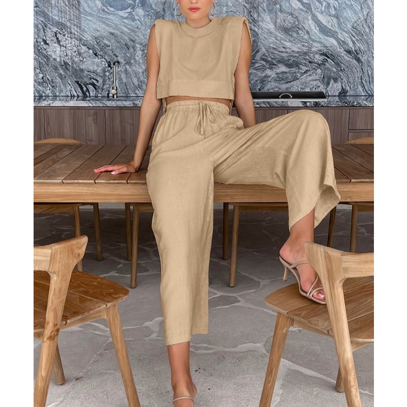 Fashion Cotton and Linen Suit  – Summer Clothing Men Linen recenzja i cena