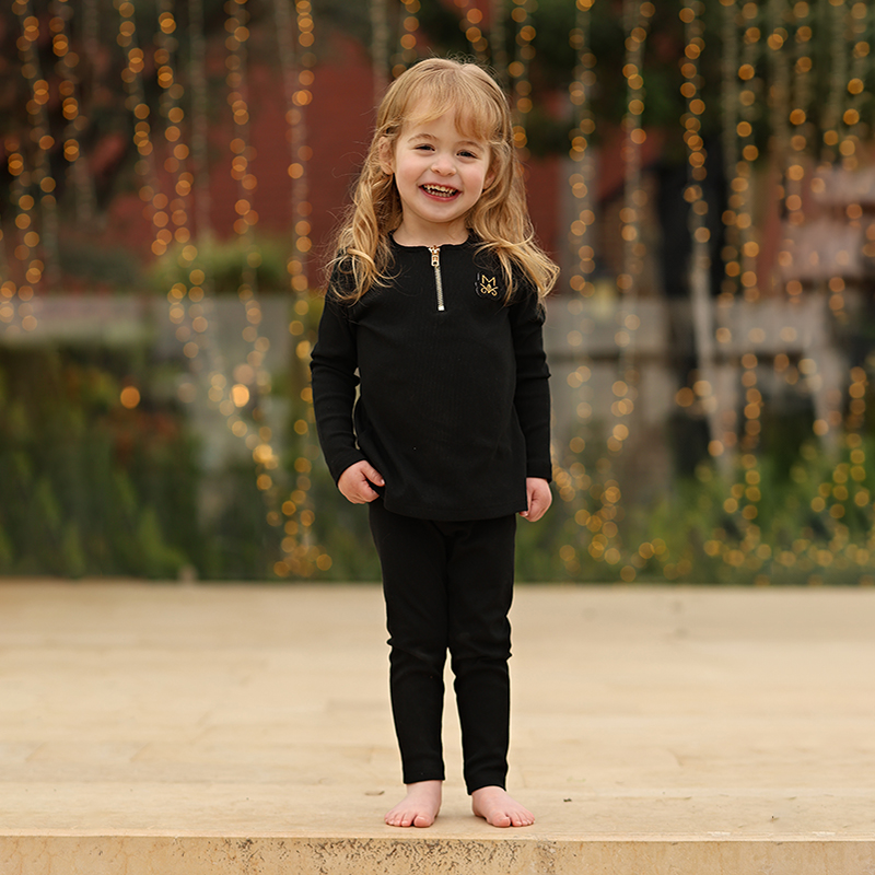 Summer black ribbed family mat – Summer Dresses Yours Clothing recenzja i cena