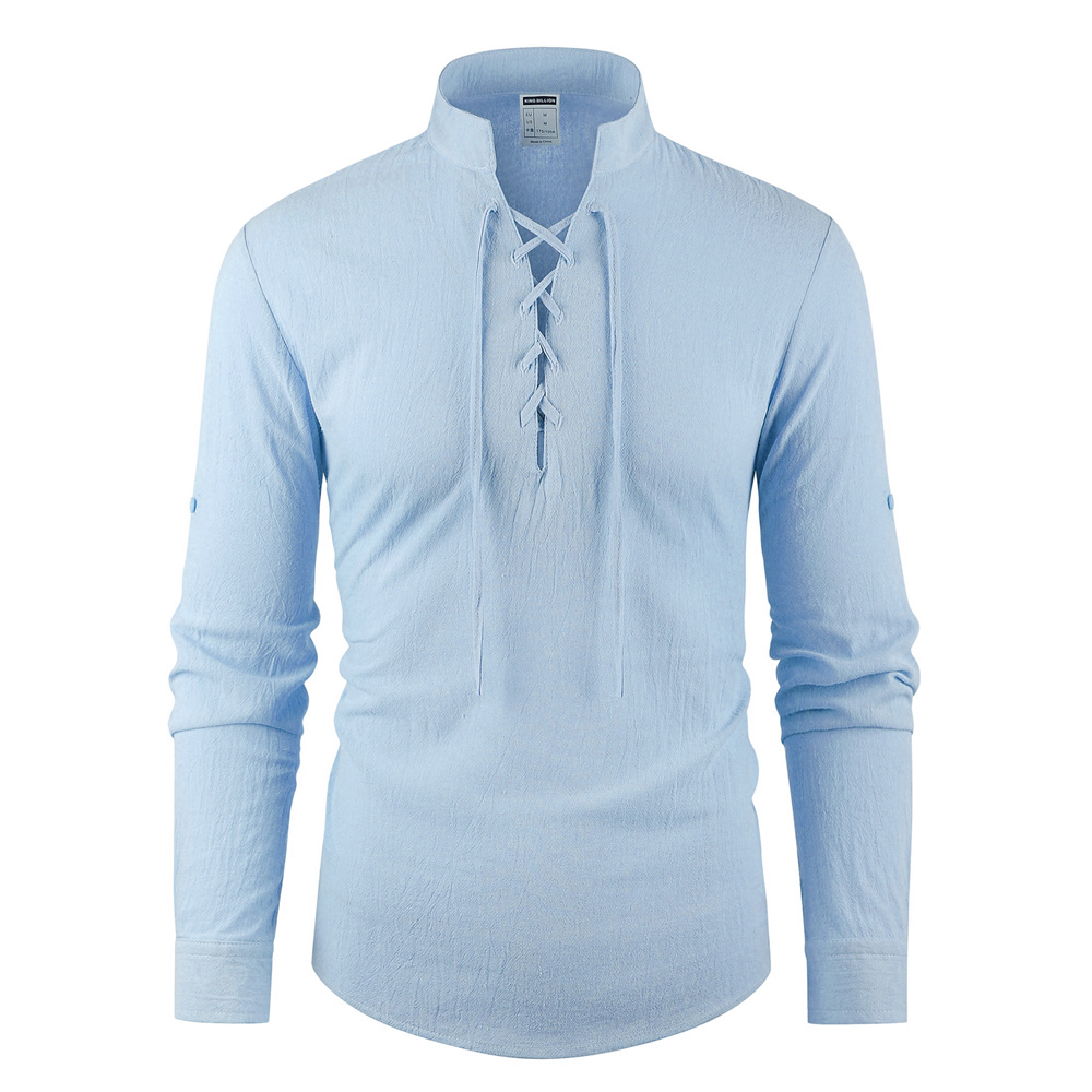 Men's Vintage V-neck T-shirt P – Summer Viking Clothing recenzja i cena