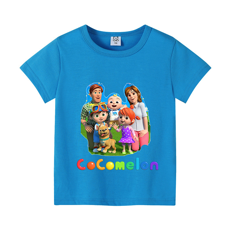 Cocomelons Baby T-Shirts Anime – Summer Clothing Gifts recenzja i cena