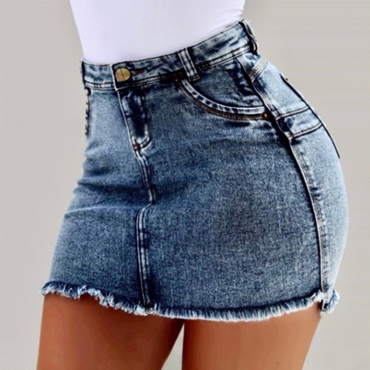 New High-waisted Rough-edged H – Summer Clothing Options recenzja i cena