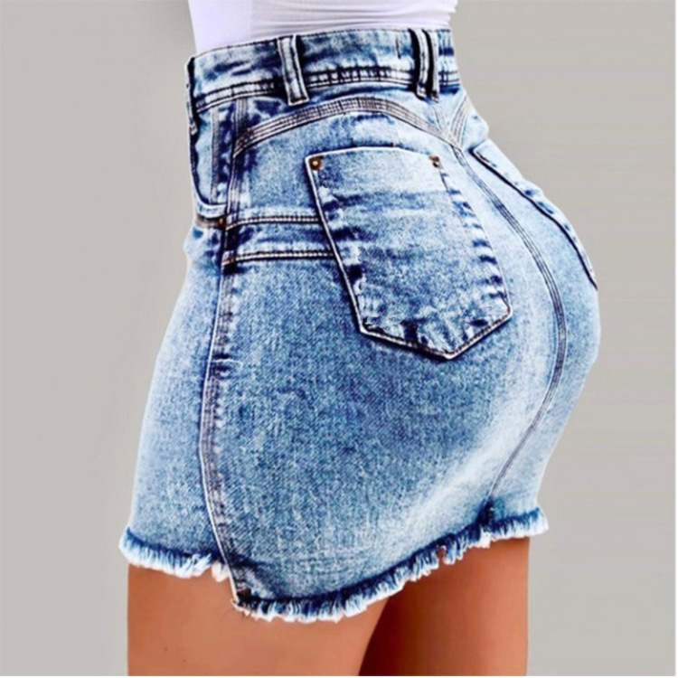 New High-waisted Rough-edged H – Summer Clothing Options recenzja i cena