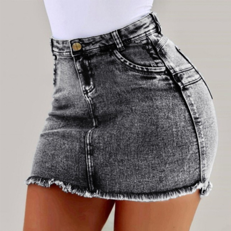 New High-waisted Rough-edged H – Summer Clothing Options recenzja i cena