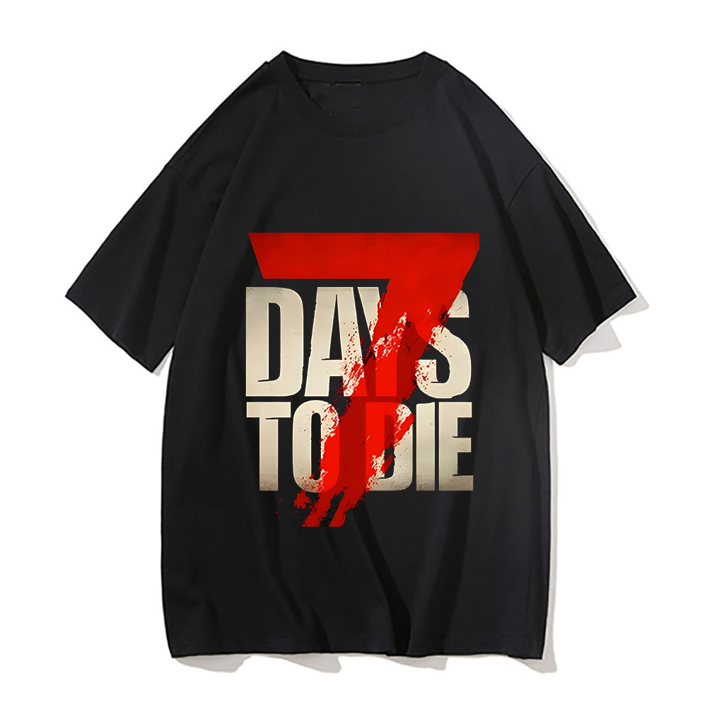 7 Days To Die Hot Game Mens Sh – Summer Games Clothing Brand recenzja i cena