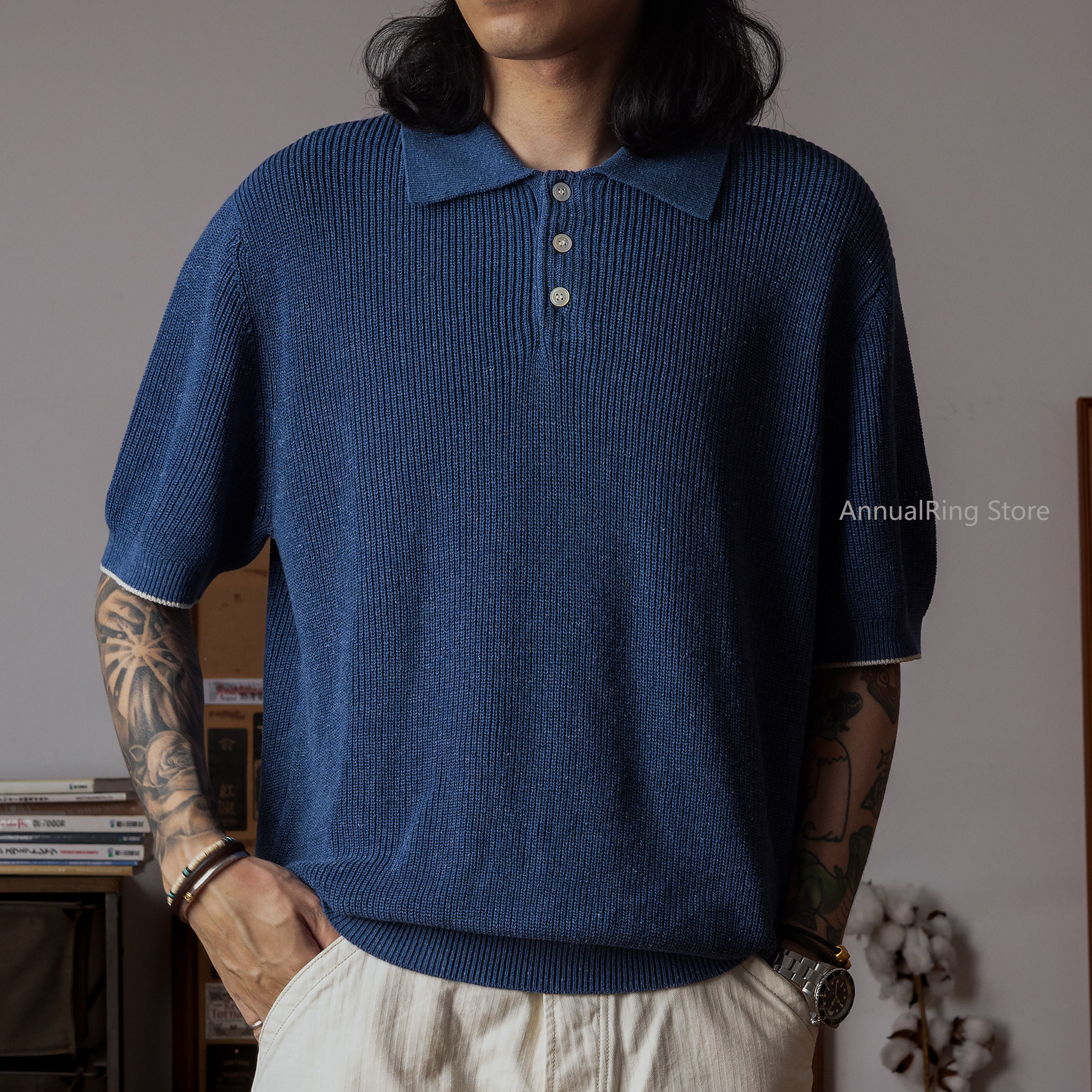 Red Tornado Men's Linen Knit P – Summer Clothing Men Linen recenzja i cena