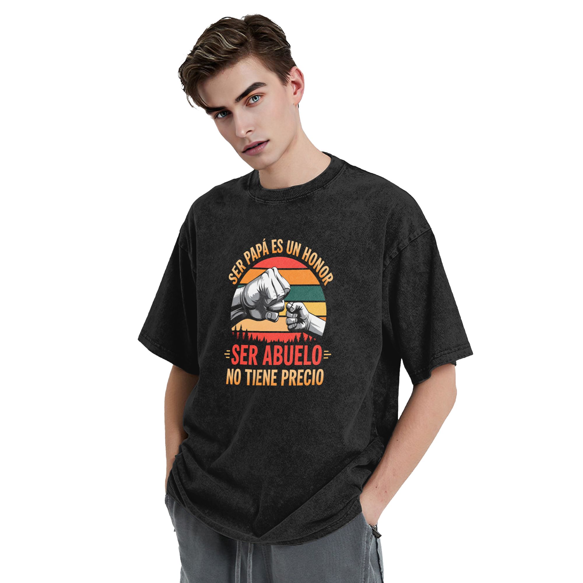 Couple T Shirt Ser Papa Es Un  – Summer Clothing In Spanish recenzja i cena