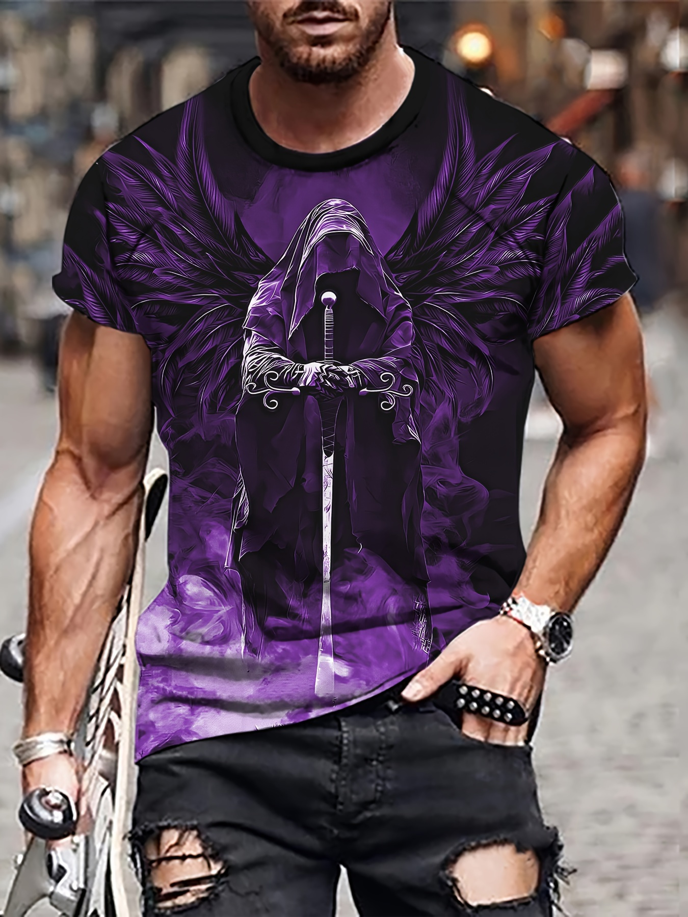 Summer Viking Warrior Pattern  – Summer Viking Clothing recenzja i cena