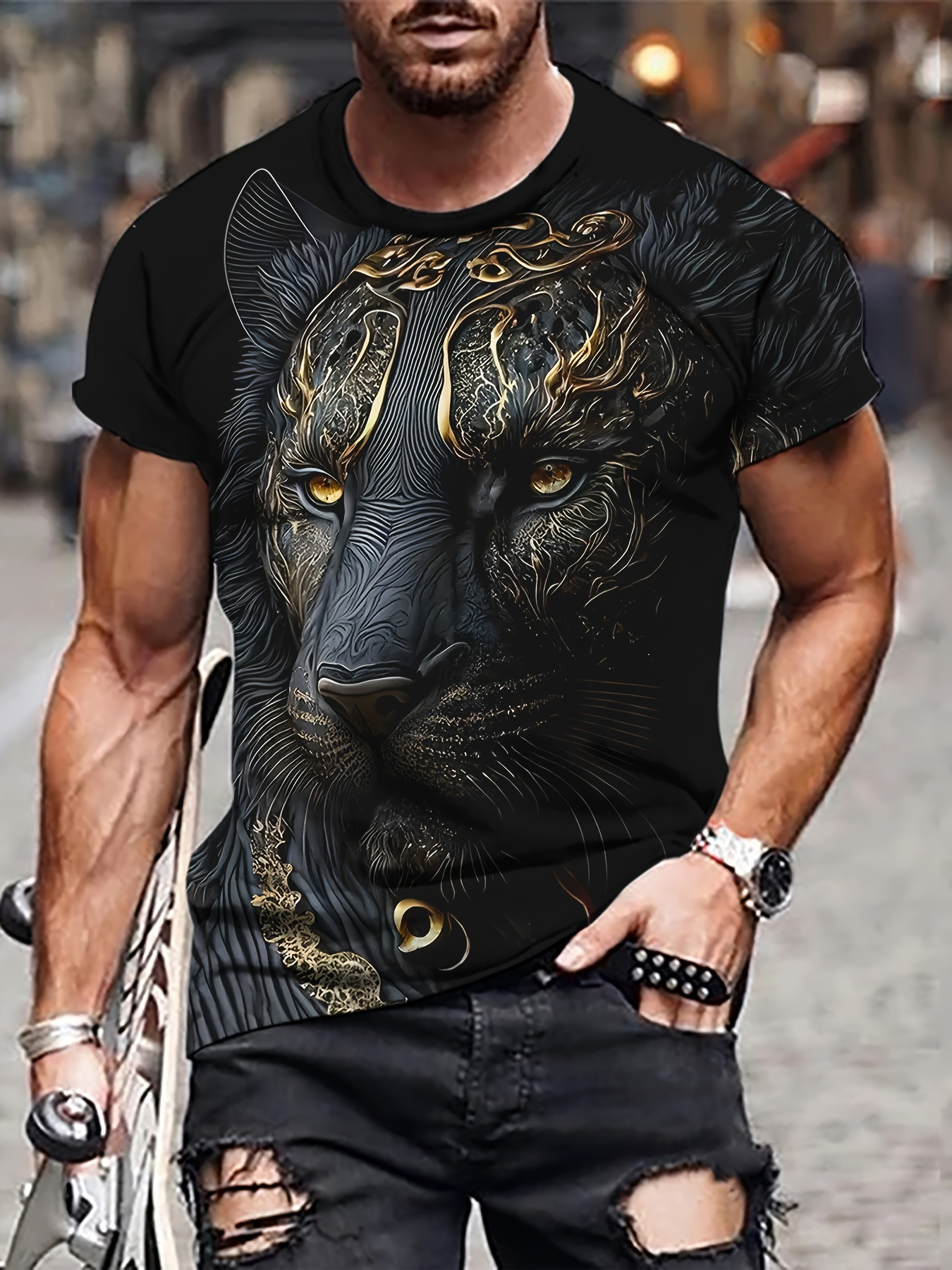 Summer Viking Warrior Pattern  – Summer Viking Clothing recenzja i cena
