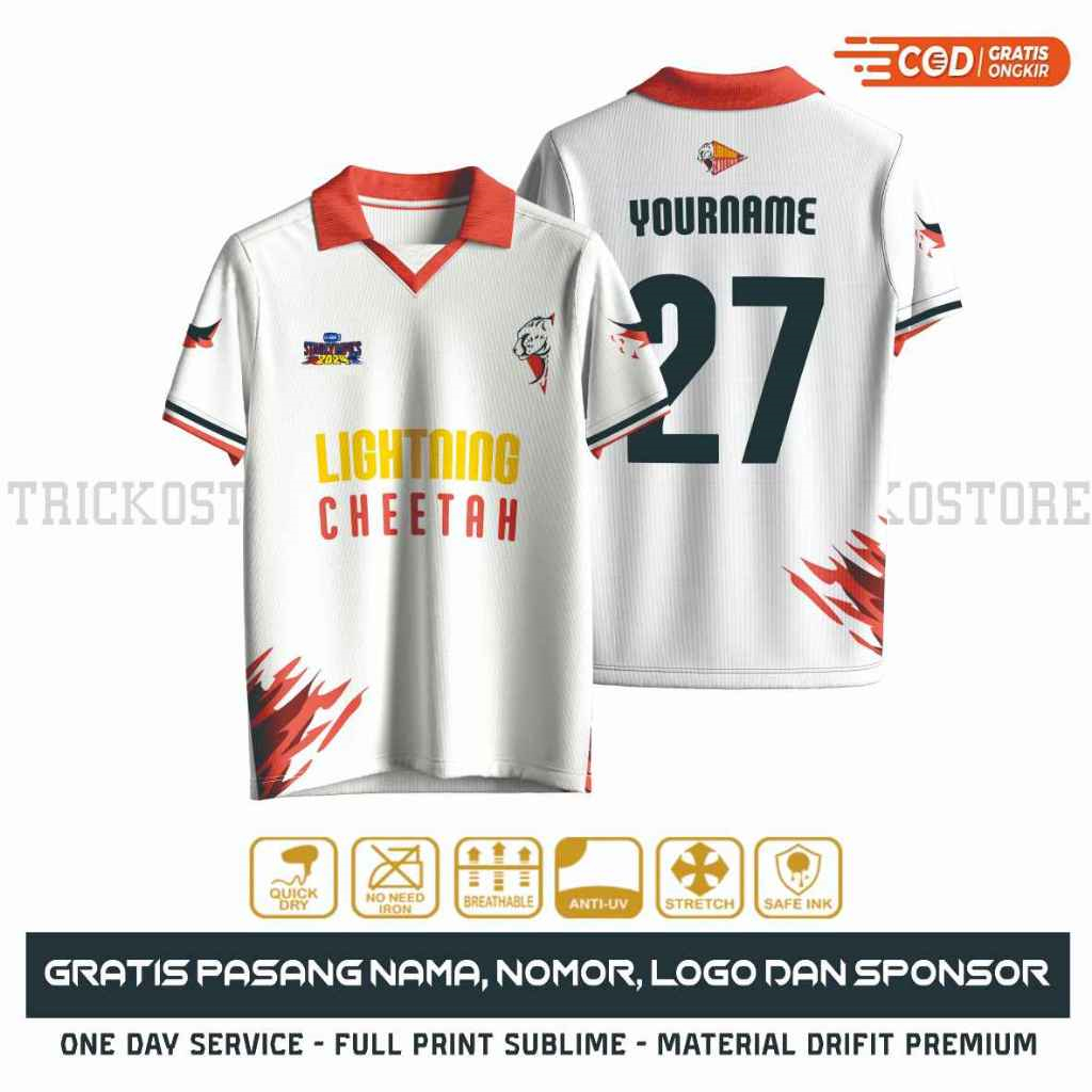 GMMTV LIGHTNING CHEETAH JERSEY – Summer Clothing Name recenzja i cena