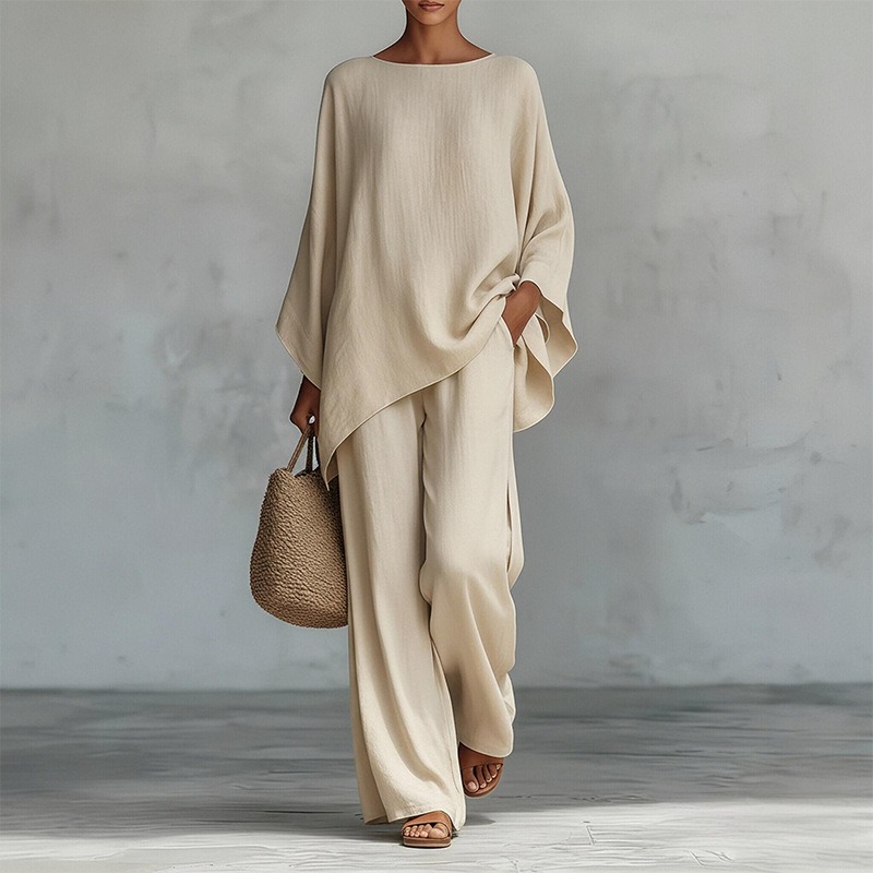 Spring New Fashion Linen Loose – Summer Clothing Men Linen recenzja i cena