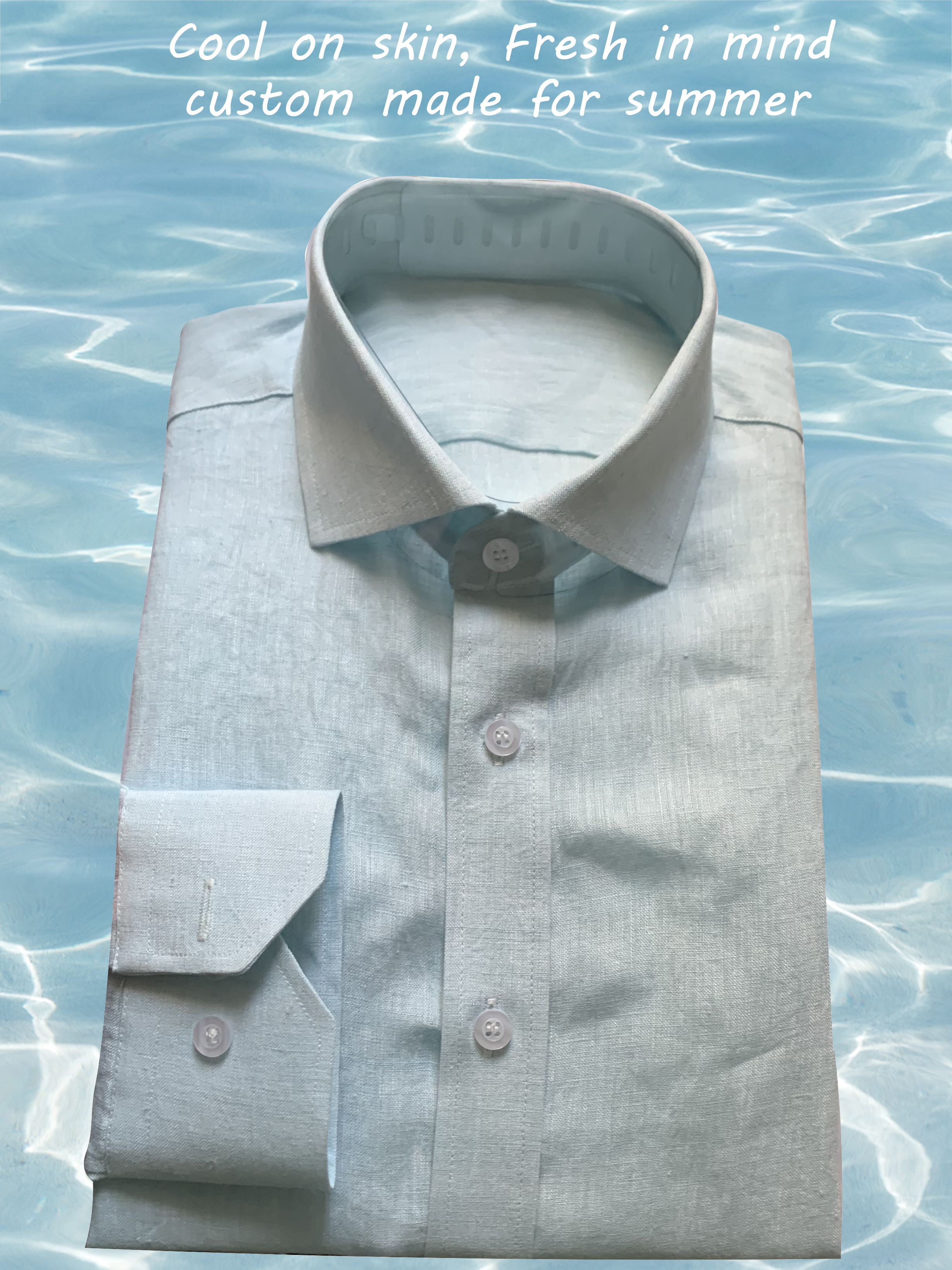 Summer Linen Shirts Custom Mad – Summer Clothing Men Linen recenzja i cena